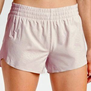 Printed Hustle 3” short Athleta new with tags